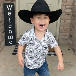 🔴Sold🔴Boy’s Rodeo Dress Shirt